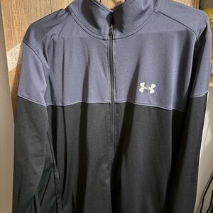 Under Armour Men's Black and Gray Performance Jacket